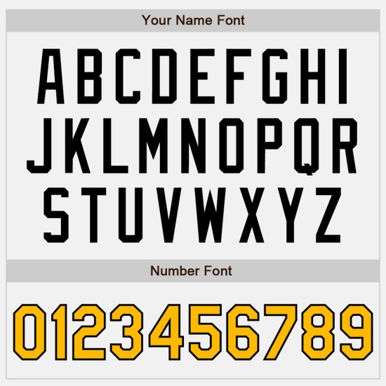 Benutzerdefinierte authentische Jersey Gold Nadelstreifen weiß Baseball schwarz