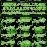 Muster 3D Benutzerdefinierte Totenköpfe Halloween Jersey Baseball Authentic