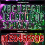 Jersey Custom Blue Powder Authentic Baseball Royal-Weiß