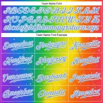Authentisches Custom Jersey Baseball ist für LGBT Love Pride Rainbow Love Month