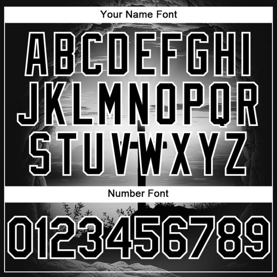 Authentisches Custom Baseball Trikot Nadelstreifen Creme Schwarz Schwarz-Orange