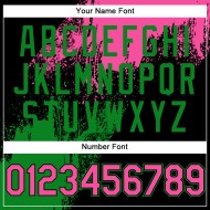 Baseball Jersey Schwarz Nadelstreifen Rot-Schwarz Custom Grau Authentic