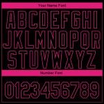 Krebs Pflege Authentische Rosa Band Jersey Custom Awareness Rosa Monat Baseball 3D Unterstützung Gesundheit Brust Heiße Frauen Schwarz