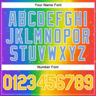 Authentisches Custom Jersey Baseball ist für LGBT Love Pride Rainbow Love Month